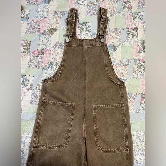 Pull&Bear Pants - Pull & Bear Denim Overalls